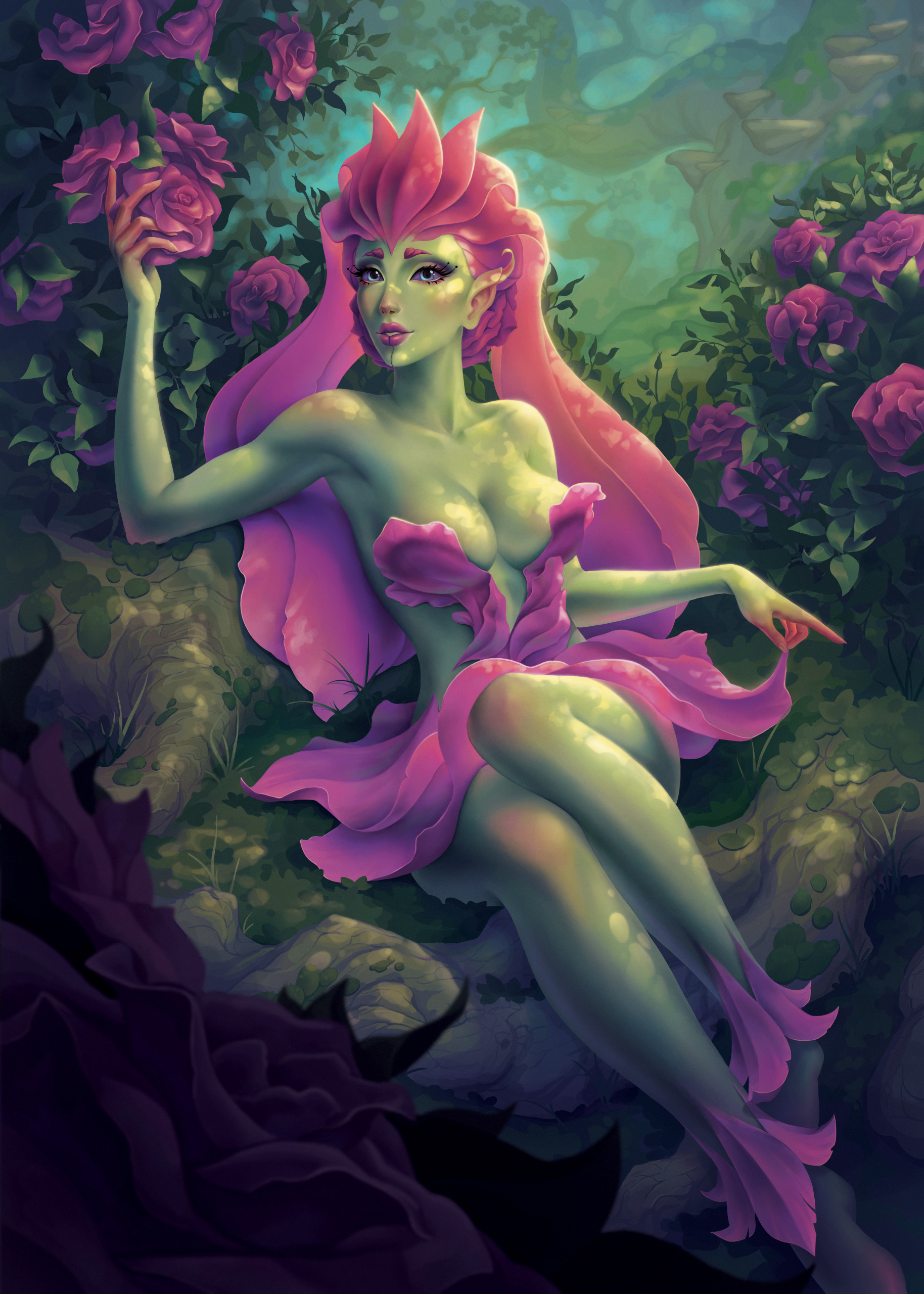 Eila - Comic Book Cover for Iverrian