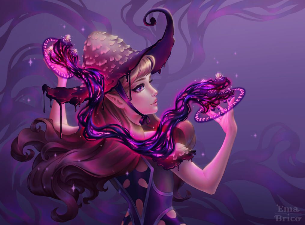 Inky Cap Witch
