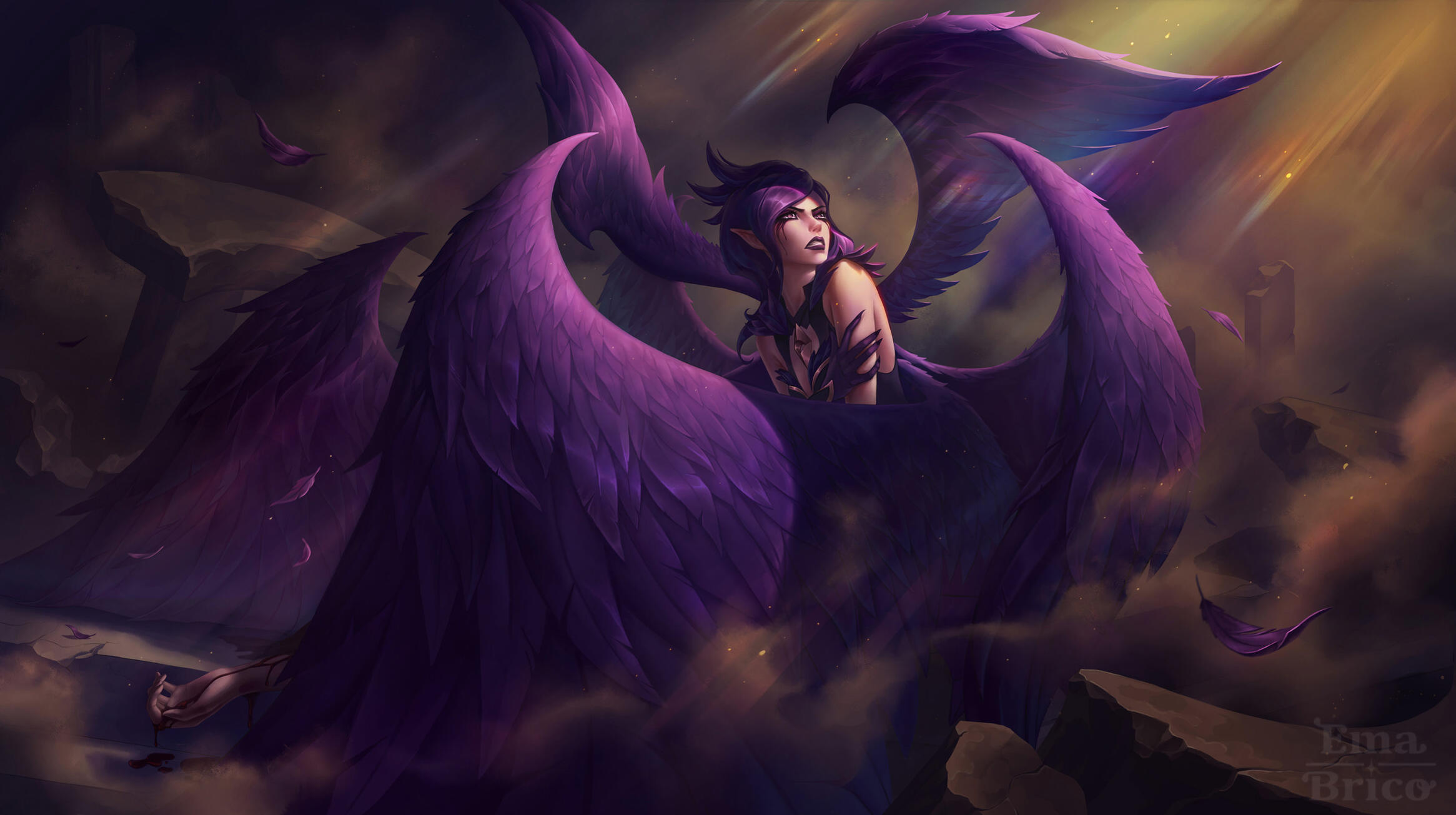 Morgana&#39;s story illustration - League of Legends Fan Art