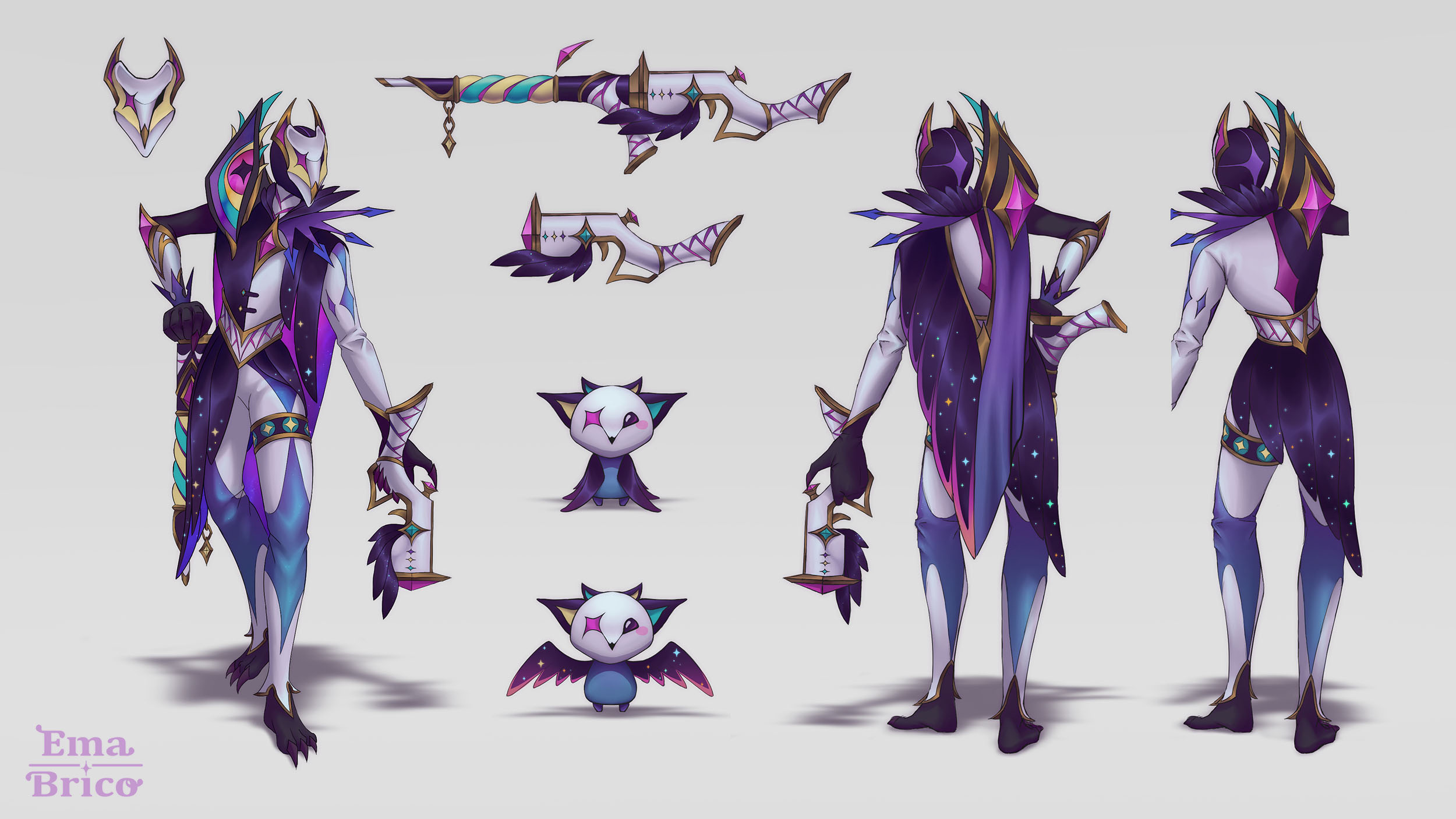 Star Nemesis Jhin Skin Concept Art - League of Legends Fan Art